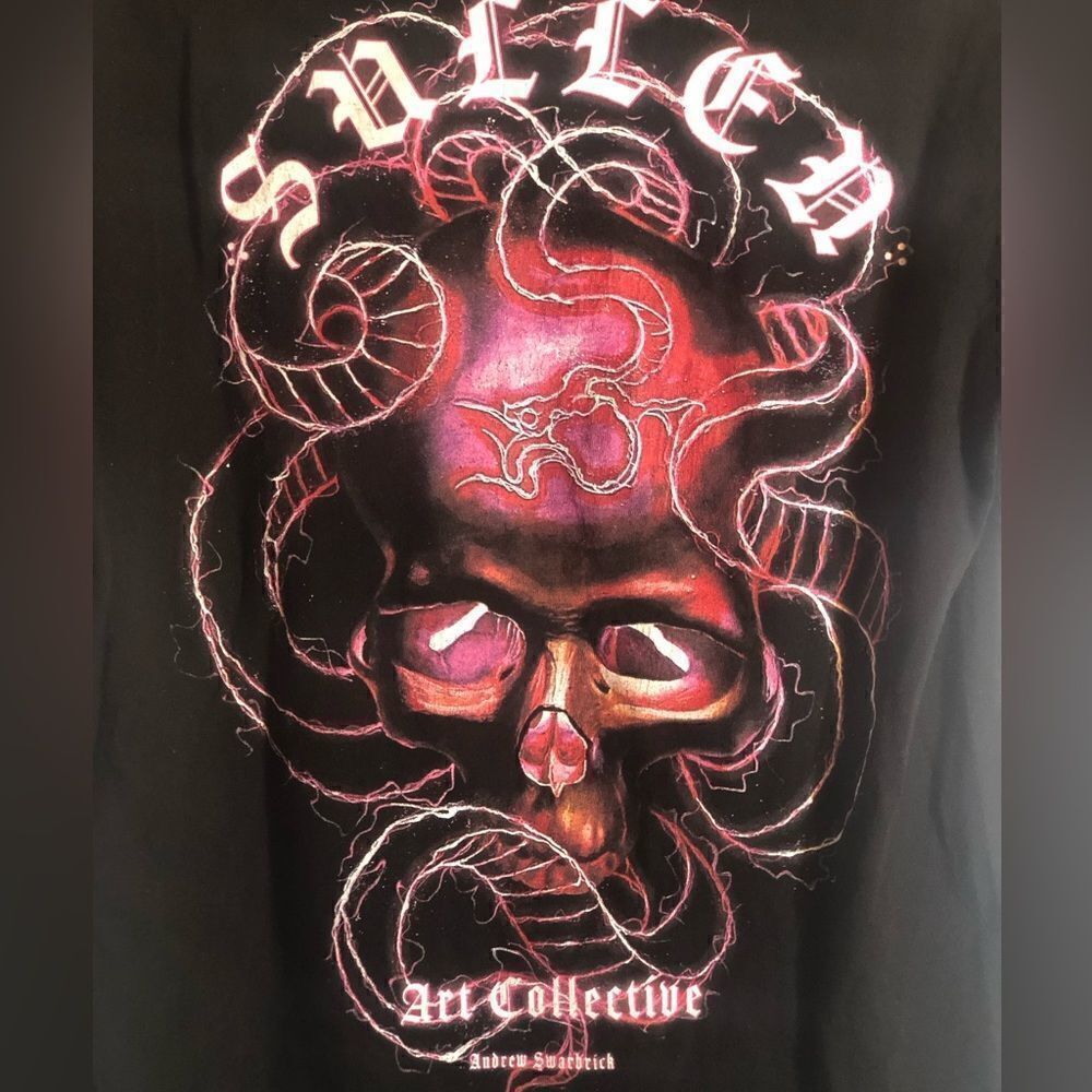 Sullen Art Collective Andrew Swarbrick Black medium tshirt